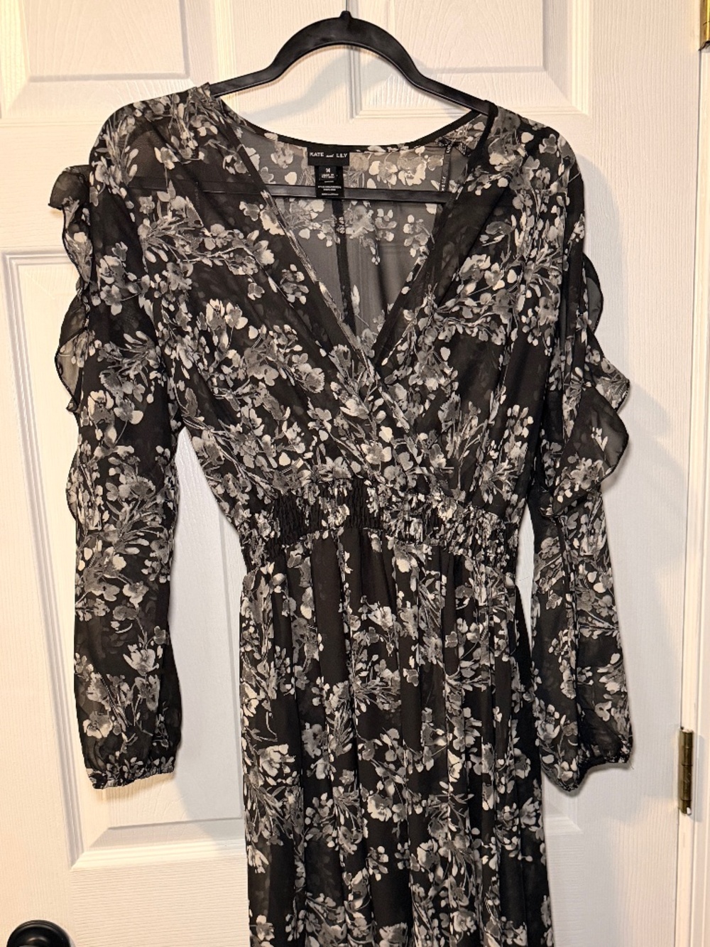 Floral Above knee dress